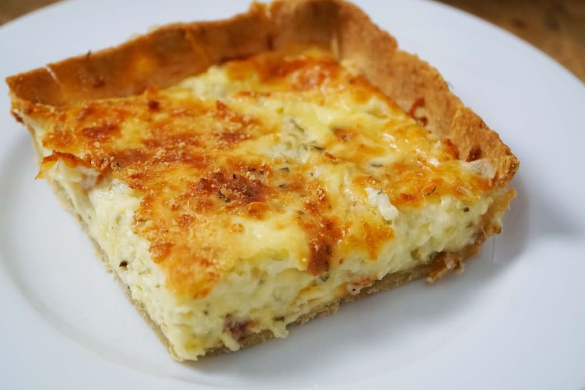 A Quiche de Queijo Perfeita Uma Delícia Irresistível