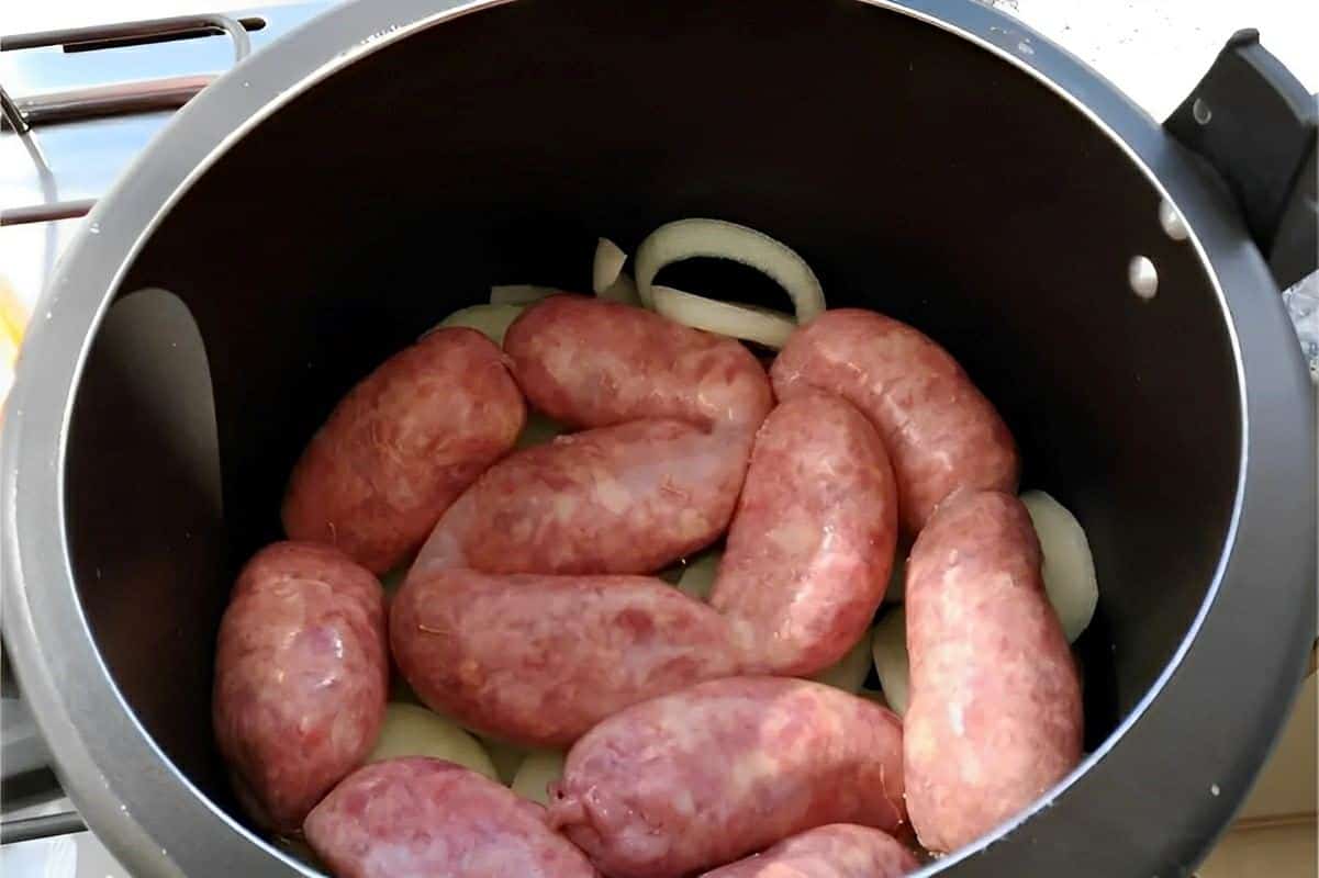 Linguiça assada