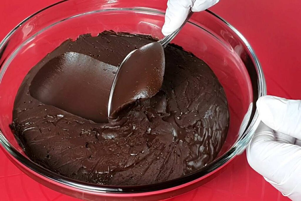 mousse de chocolate