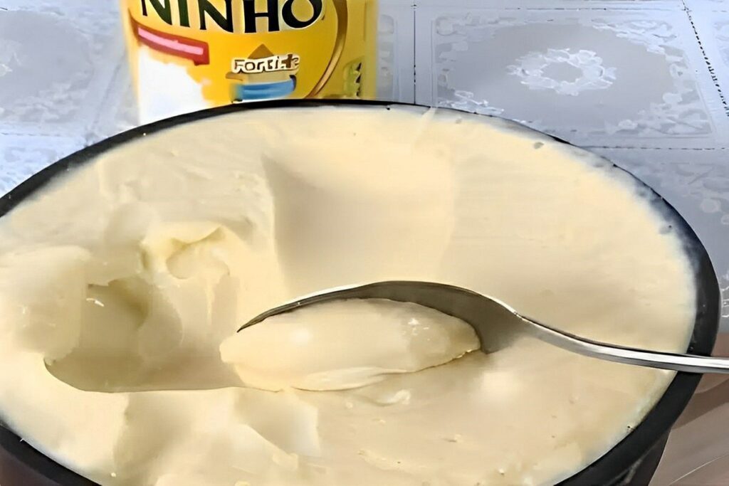 Mousse de leite Ninho