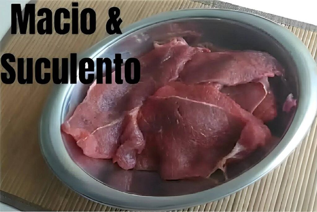 Bife macio e suculento