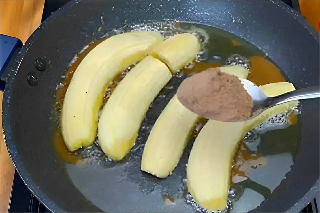 Sobremesa de banana