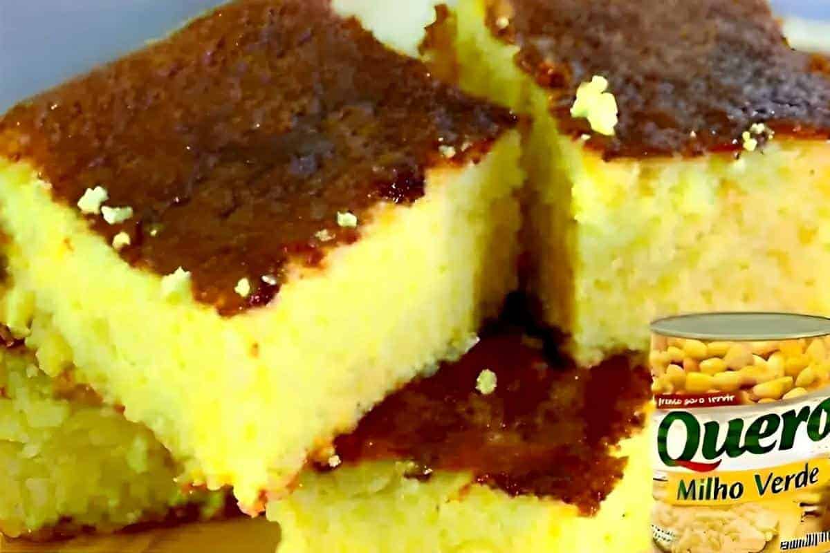 bolo de milho de latinha