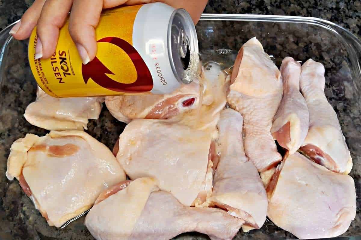 receita de frango de restaurante