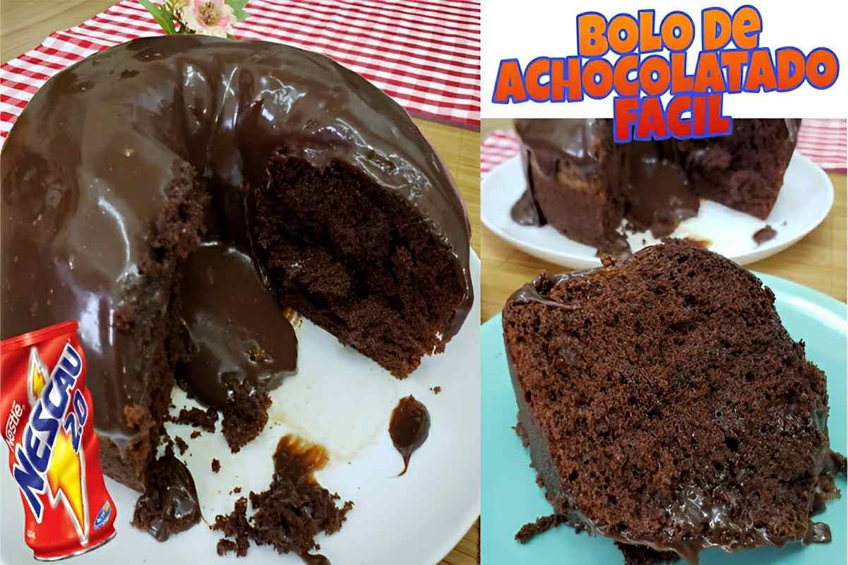 Bolo de nescau