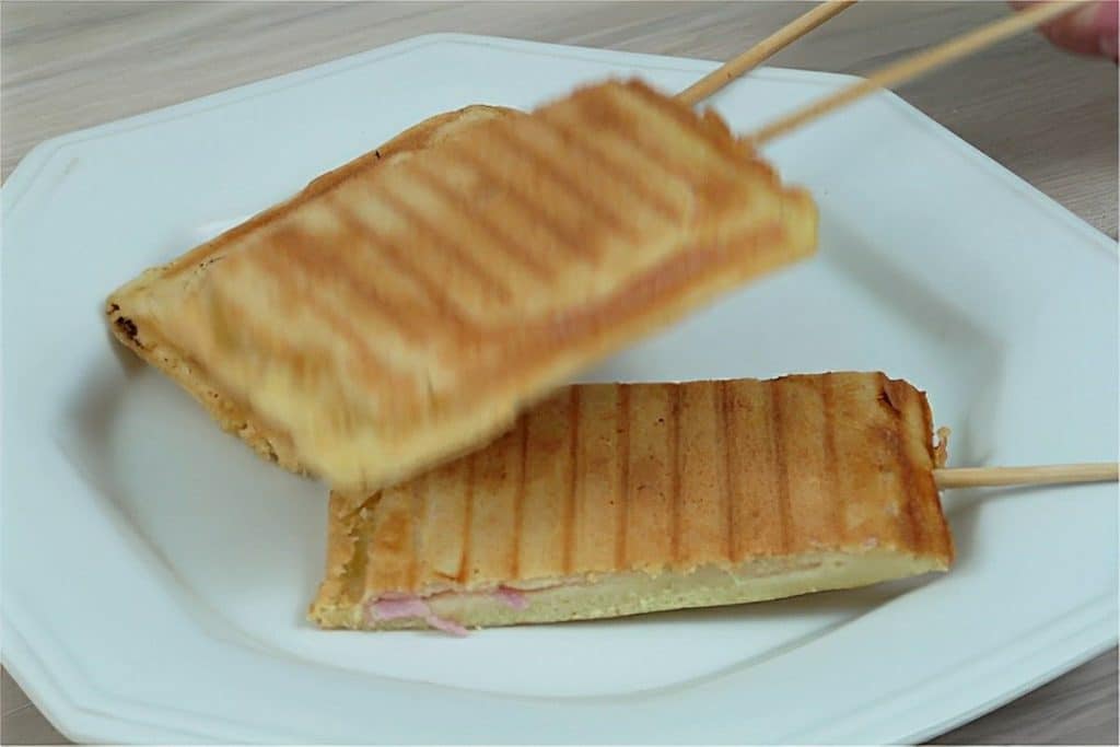 Crepe na Sanduicheira