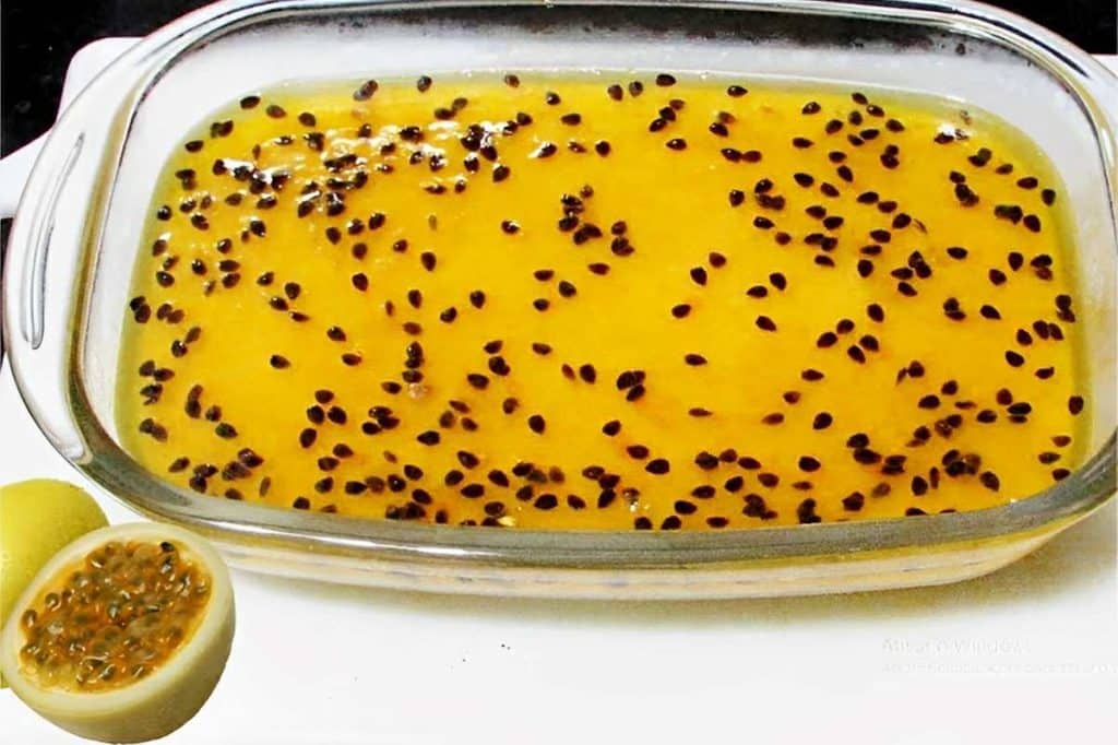 Mousse de maracujá