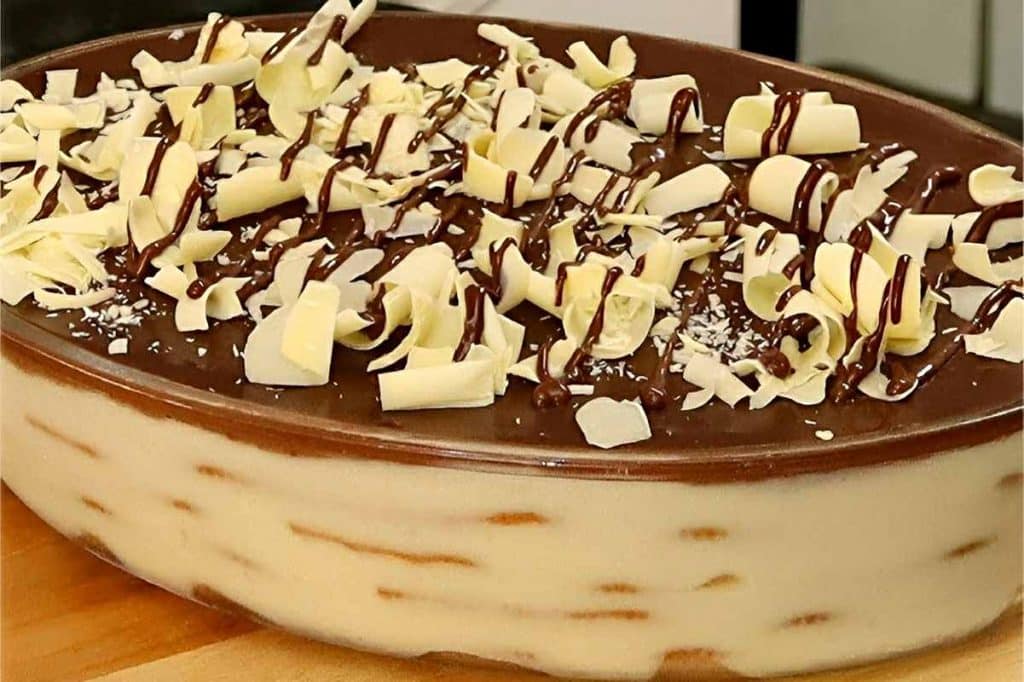 Pavê de Chocolate Branco