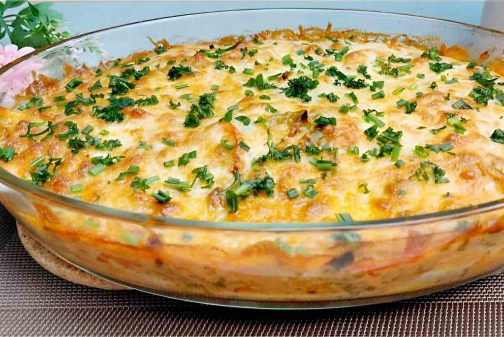 Tilápia Gratinada com Batata