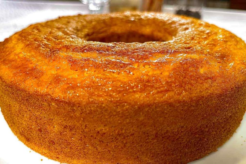 bolo de arroz cru