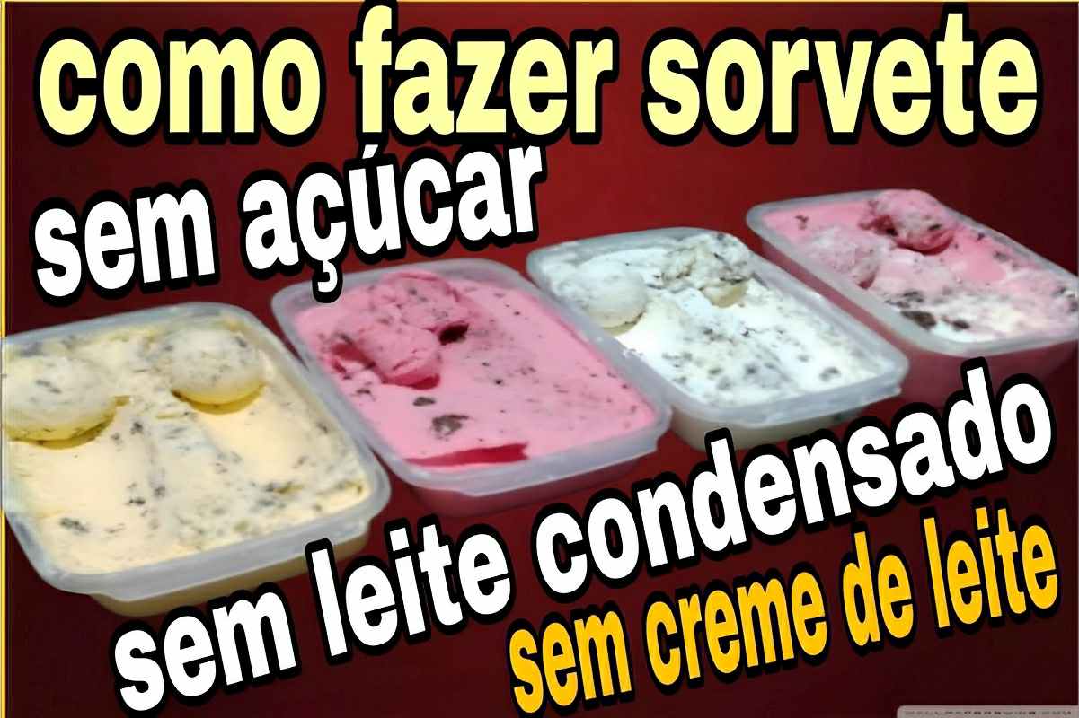 sorvete caseiro