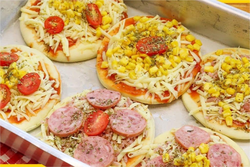 Mini Pizza Caseira