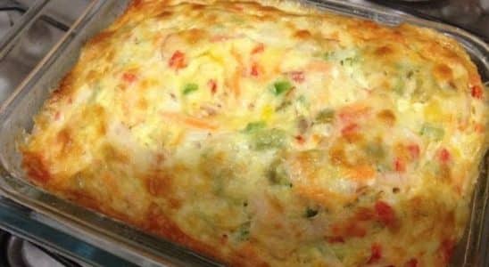 Omelete de travessa