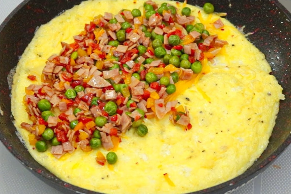 Omelete fácil e delicioso