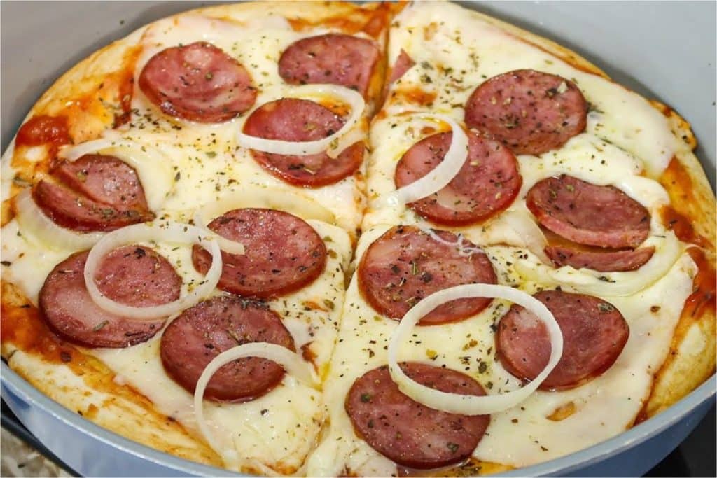 Pizza de frigideira