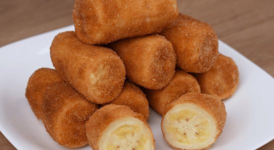 banana frita