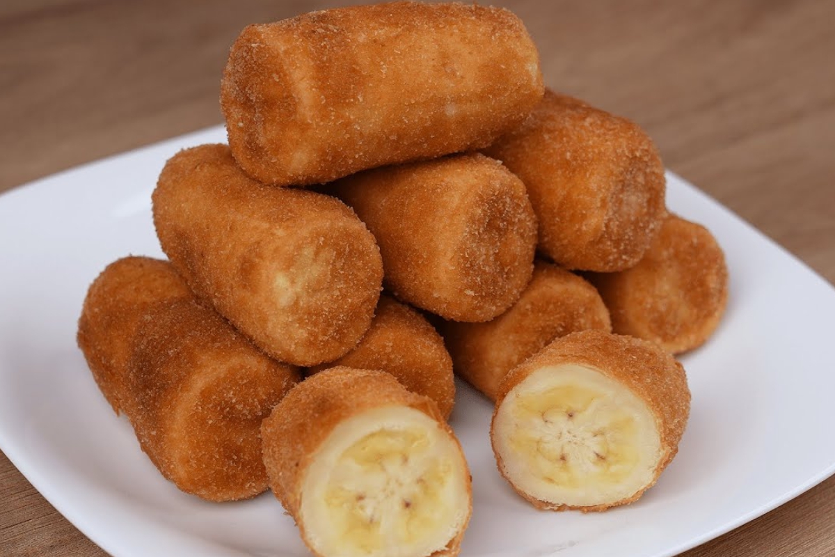 banana frita