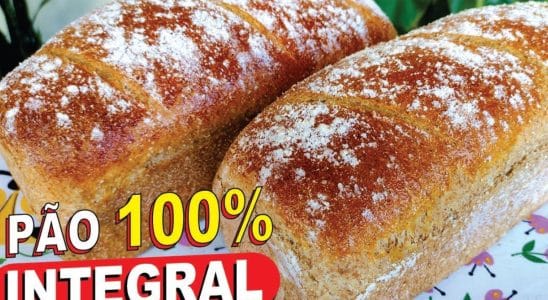 pão caseiro integral