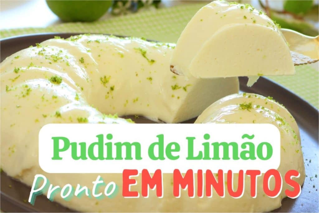 pudim de limão cremoso