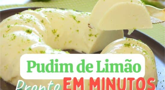 pudim de limão cremoso