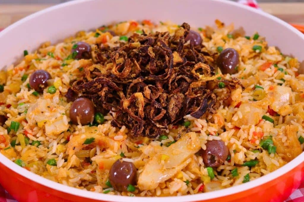 arroz de bacalhau