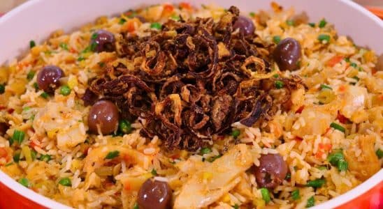 arroz de bacalhau