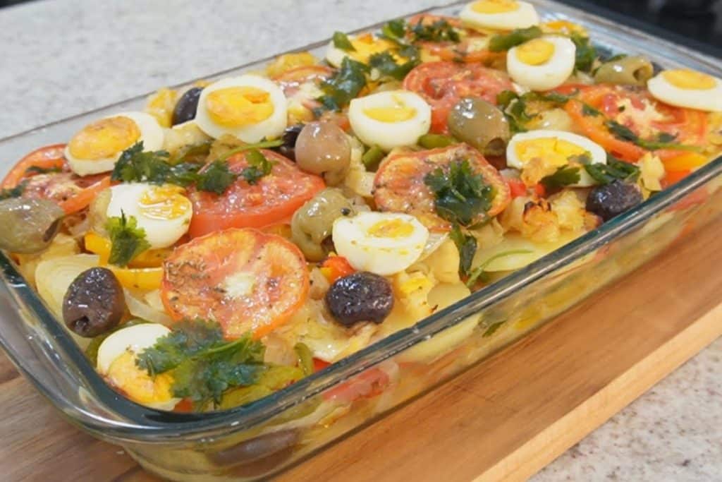 bacalhau com batata