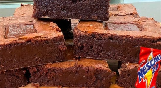 brownie de nescau