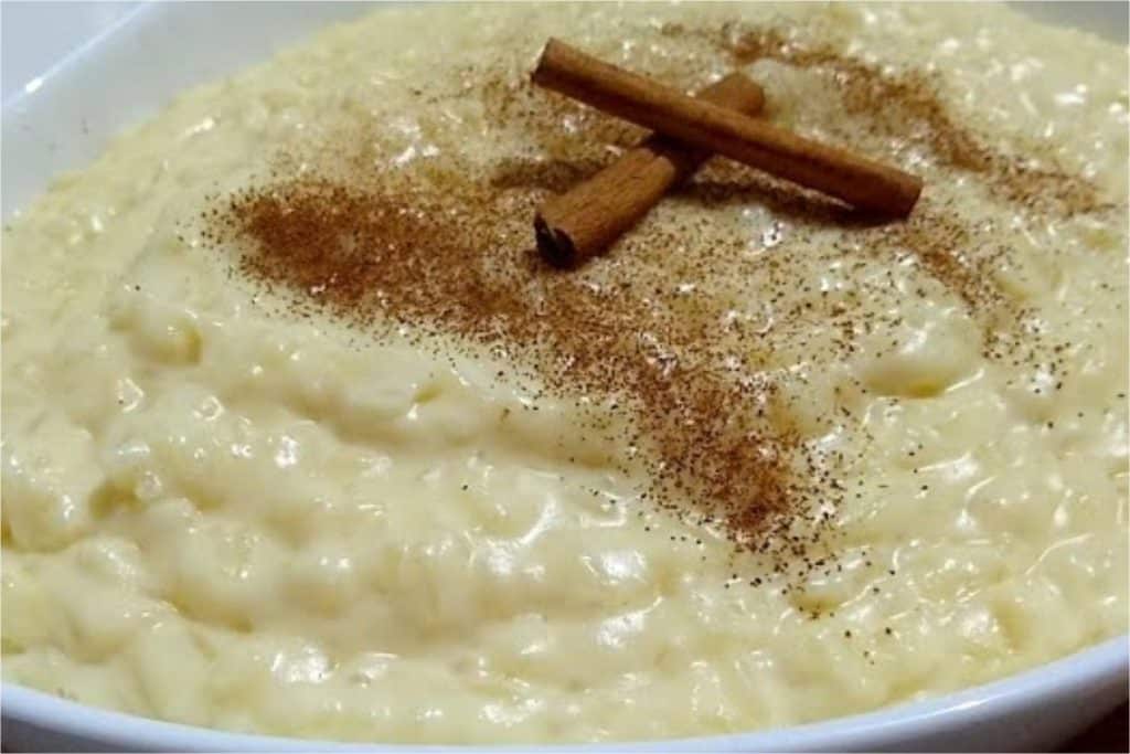 Arroz doce cremoso