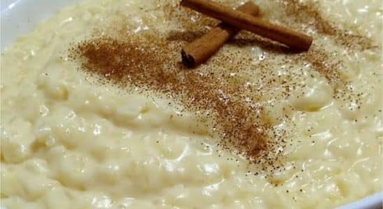 Arroz doce cremoso