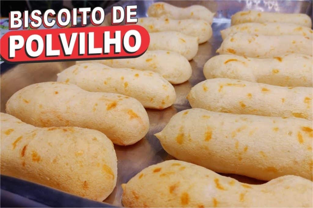 Biscoito de polvilho com queijo