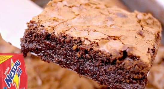 Brownie de nescau