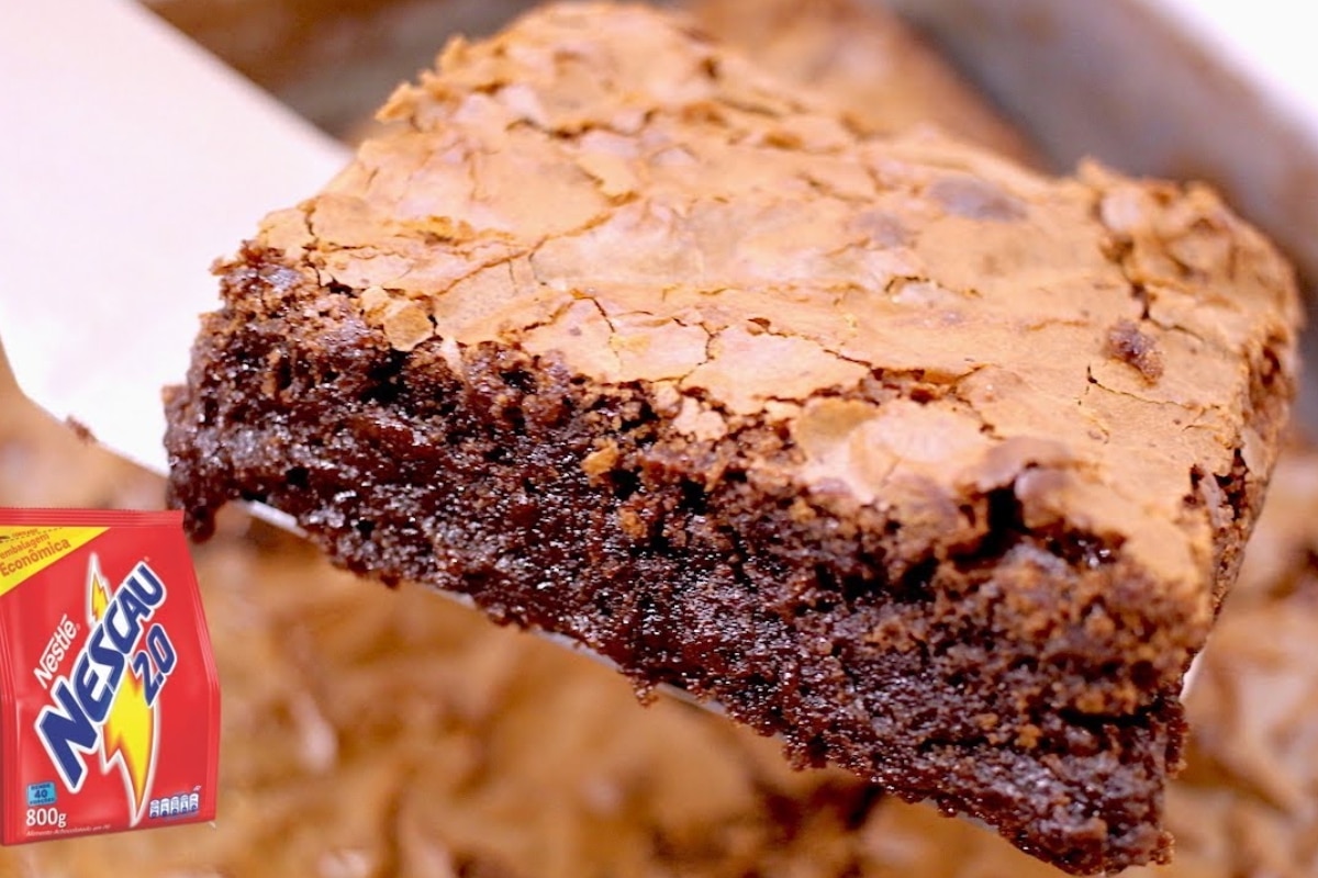 Brownie de nescau