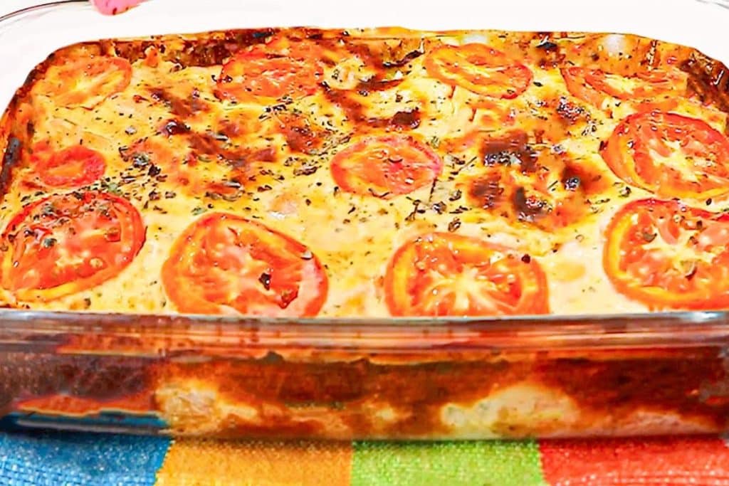 Frango gratinado