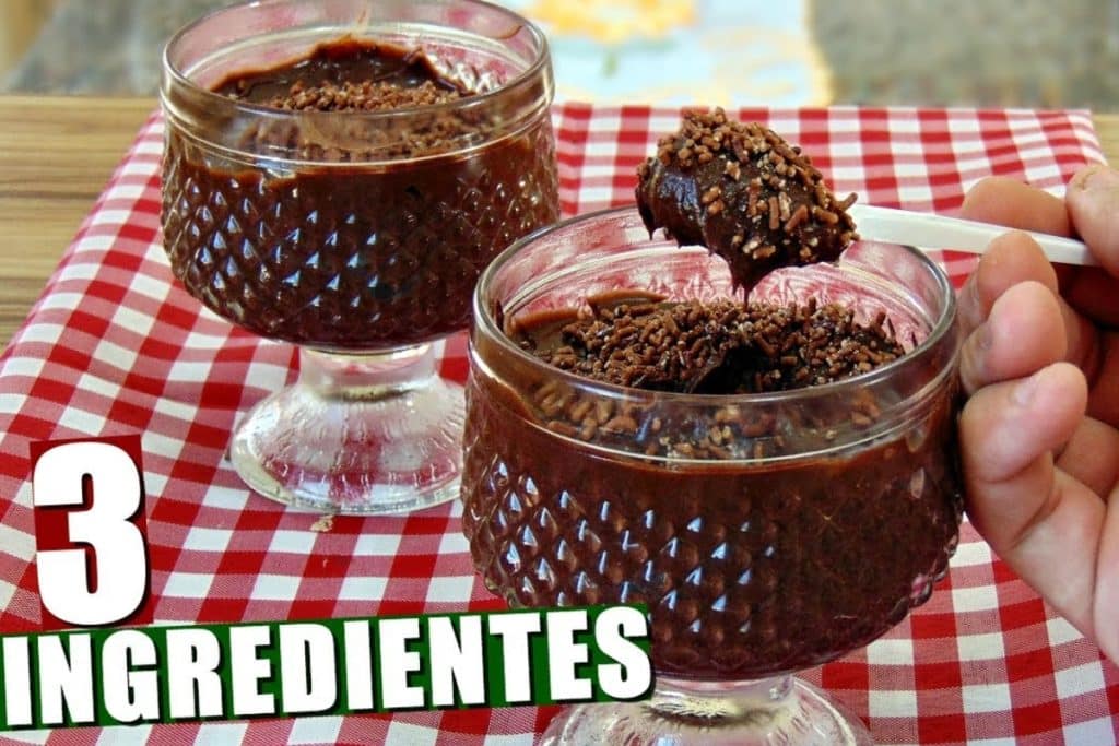 Mousse de chocolate