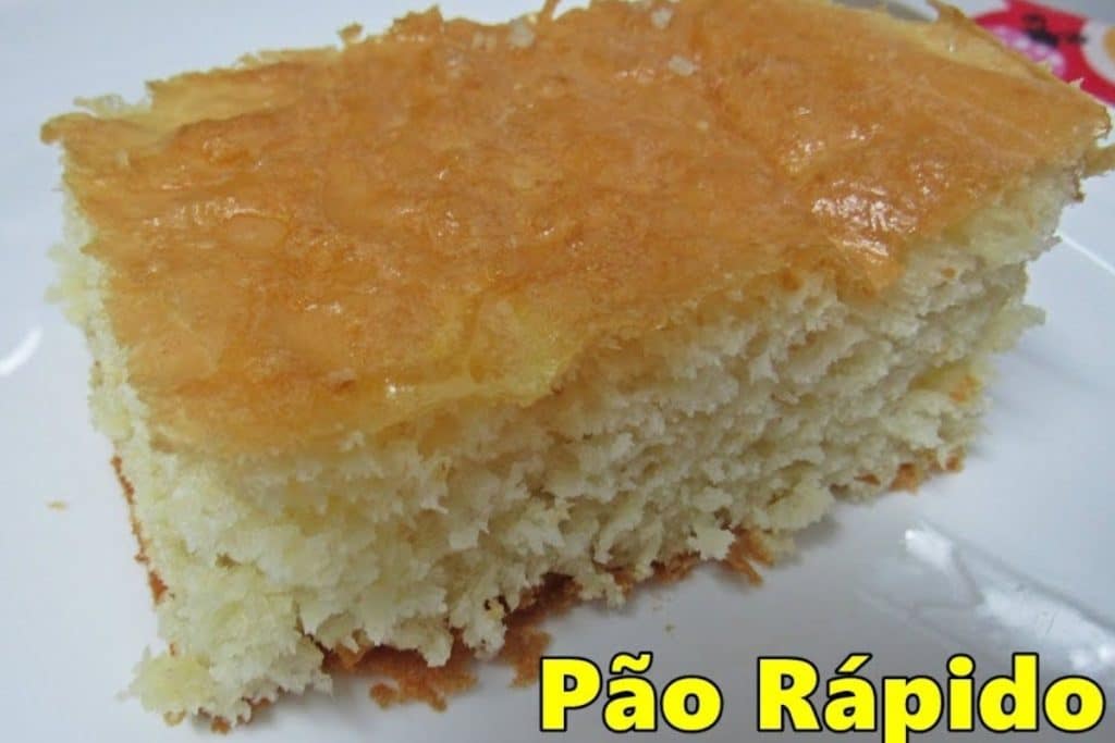 Pão caseiro de liquidificador