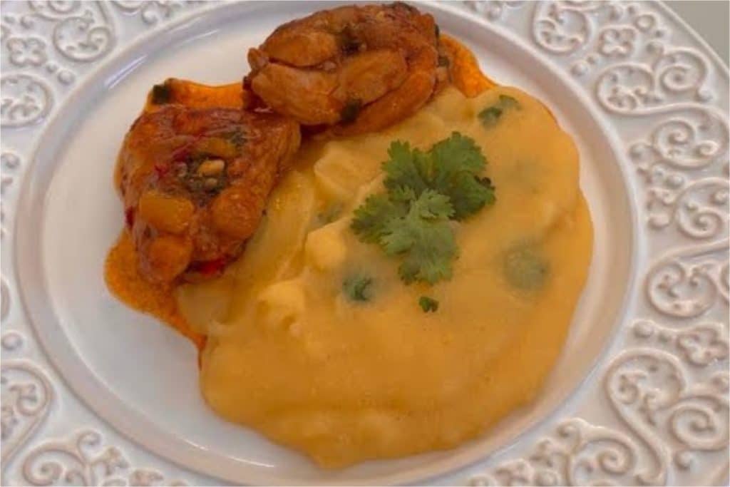 Polenta de frango