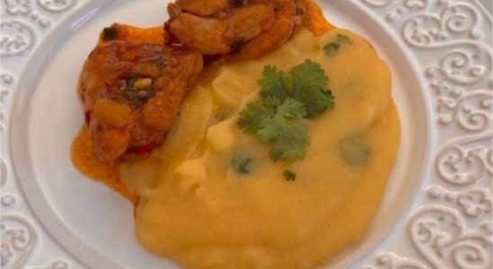 Polenta de frango