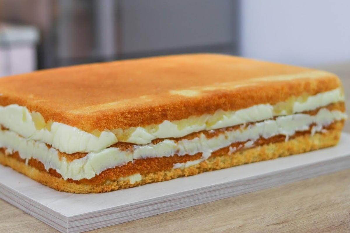 bolo de aniversário caseiro