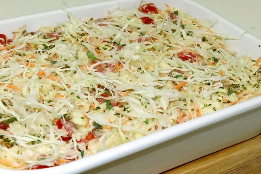 salada de repolho