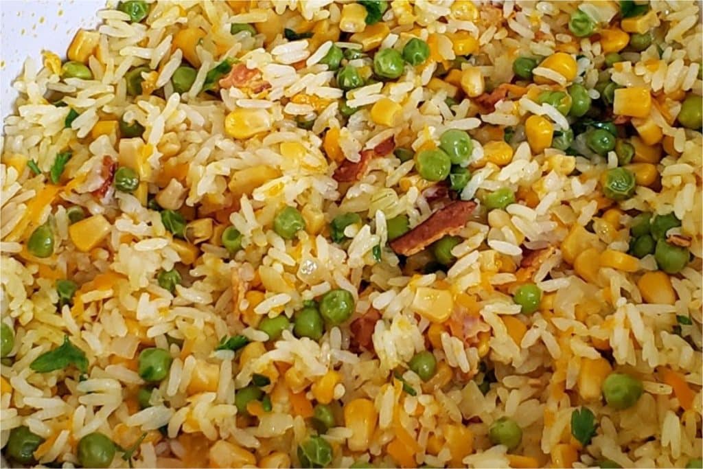 Arroz colorido