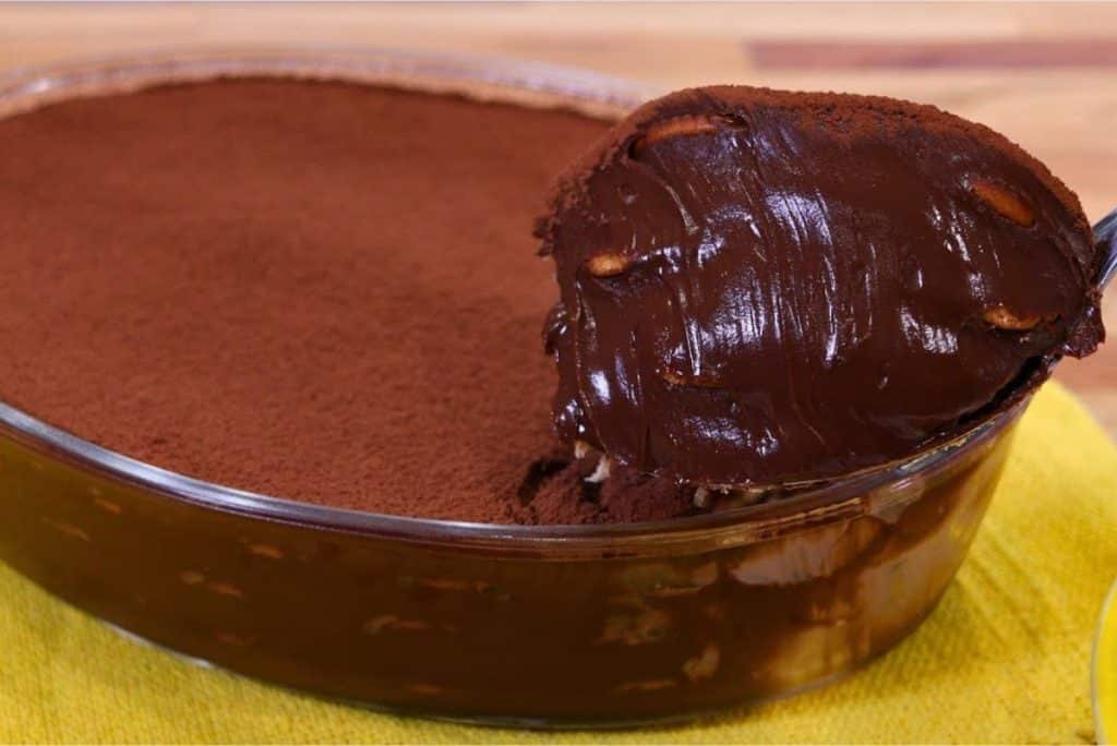 pavê de chocolate