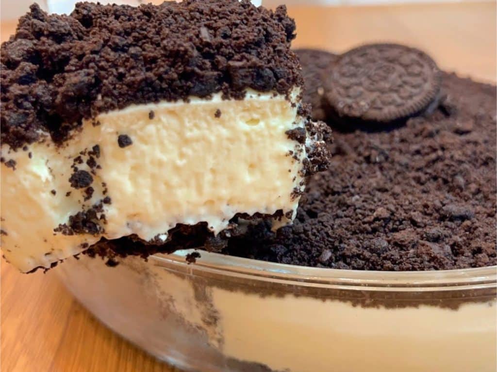 Sobremesa de oreo