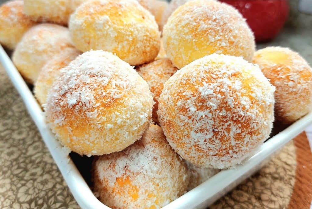 bolinho de chuva assado