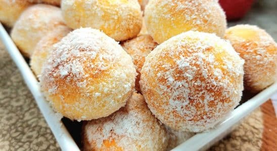 bolinho de chuva assado