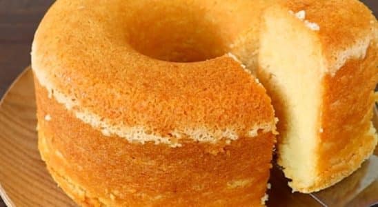 bolo de arroz sem trigo