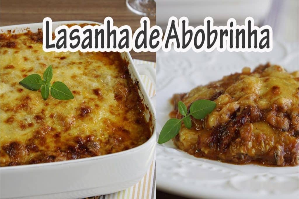 lasanha de abobrinha