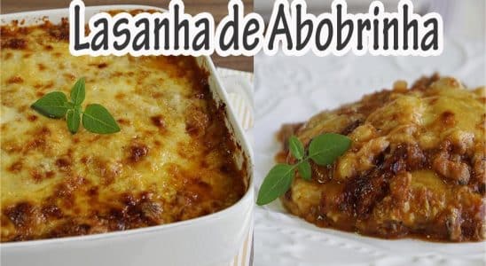 lasanha de abobrinha