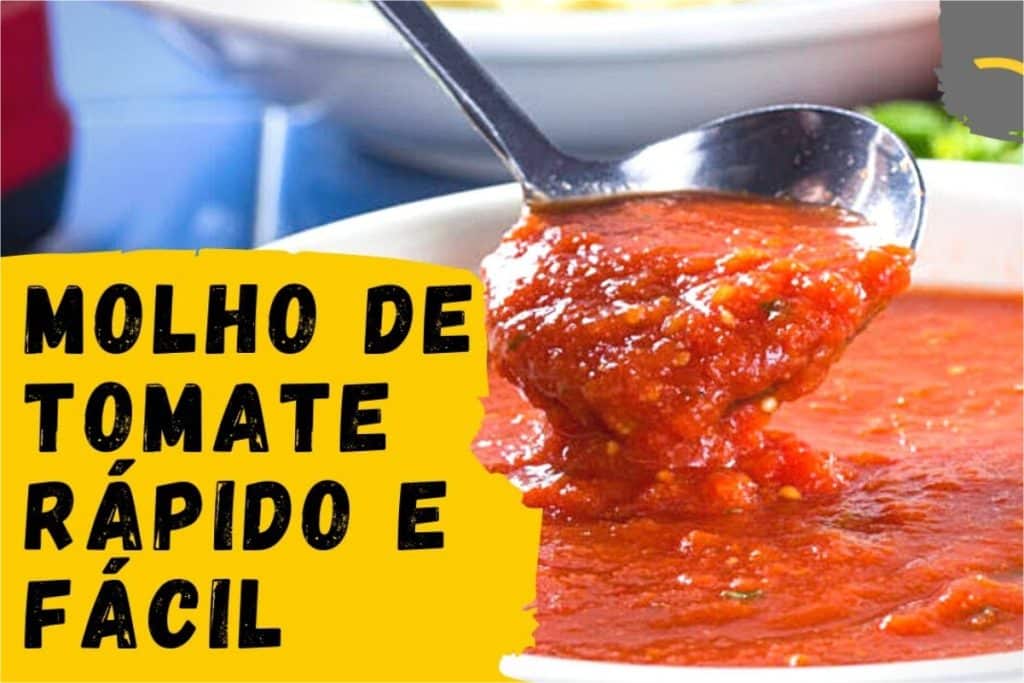 molho de tomate caseiro