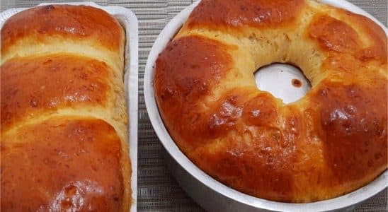 pão caseiro de liquidificador